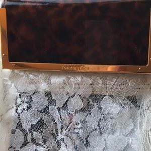 Tory Burch Animal Print Eye Glass Case